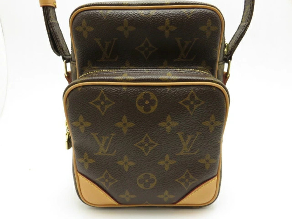 Louis Vuitton Pochette Monogram Bag Amazon Shoulder Brown